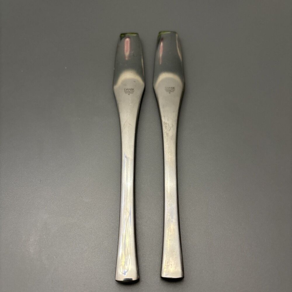Dansk ODIN DINNER KNIVES International Designs Korea 8.5” Table Knife Set of 2